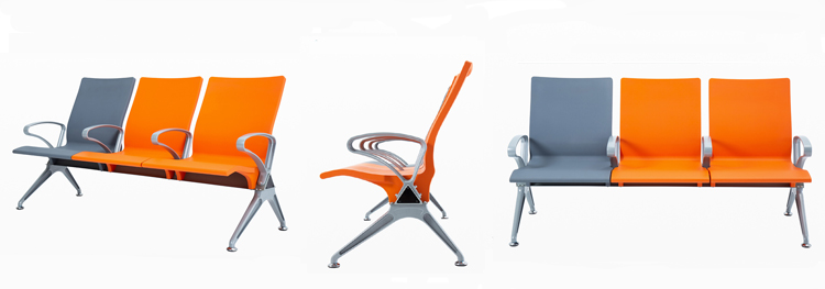 PU機(jī)場(chǎng)椅/等候椅/排椅 -SJ9077G(圖1) undefined